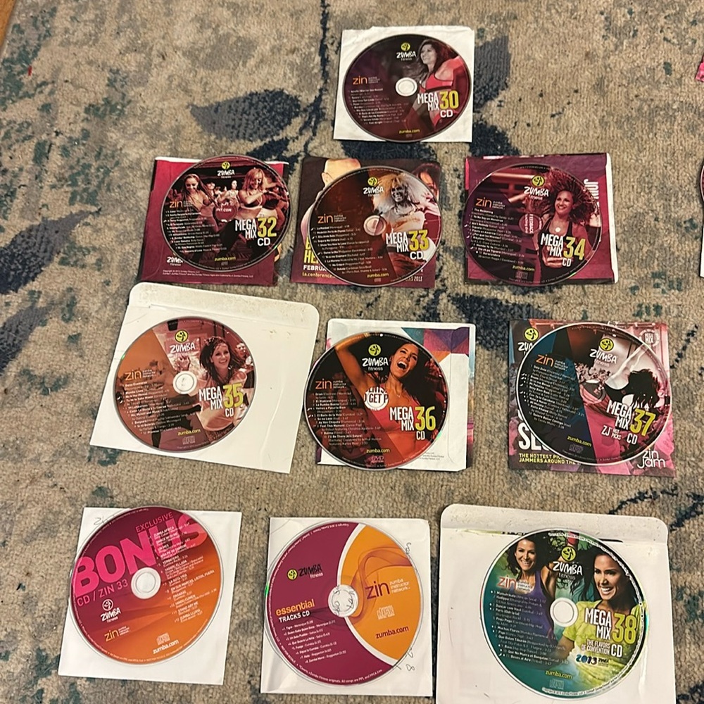 Zumba cd’s